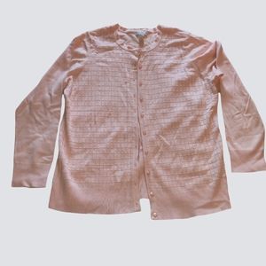 Charter Club Pink Cardigan 1X